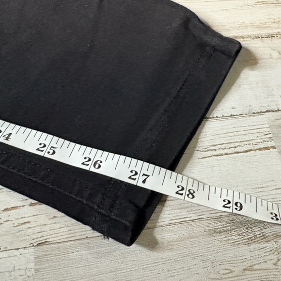 Terra & Sky High Rise Black Skinny Jeggings Size 3X(24-26W) - Picture 9 of 11